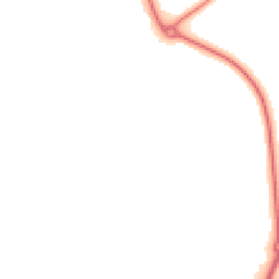 Night-time road noise heatmap for CV47 0JU