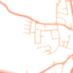 Daytime road noise heatmap for CV47 0LD