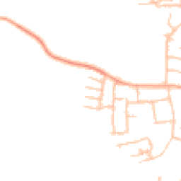Daytime road noise heatmap for CV47 0LQ