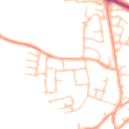 Daytime road noise heatmap for CV47 0LS