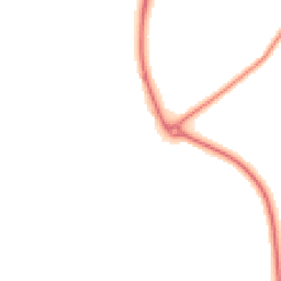 Night-time road noise heatmap for CV47 0NF