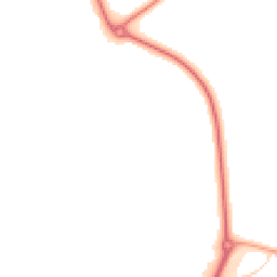Night-time road noise heatmap for CV47 1EJ