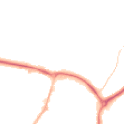 Night-time road noise heatmap for CV47 1HA