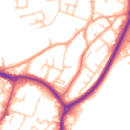 Daytime road noise heatmap for CV47 1HR