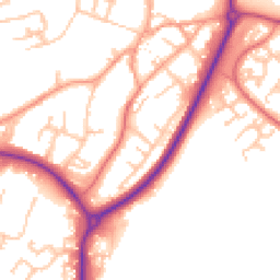 Daytime road noise heatmap for CV47 1PA