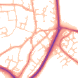 Daytime road noise heatmap for CV47 1PG