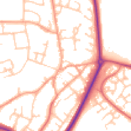 Daytime road noise heatmap for CV47 1PH