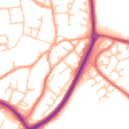 Daytime road noise heatmap for CV47 1PR