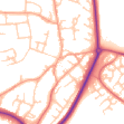 Daytime road noise heatmap for CV47 1PT