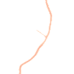 Night-time road noise heatmap for CV47 2AF