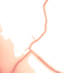 Daytime road noise heatmap for CV47 2AN