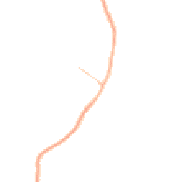 Night-time road noise heatmap for CV47 2BG
