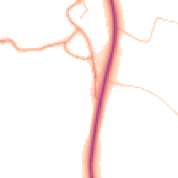 Daytime road noise heatmap for CV47 2DA