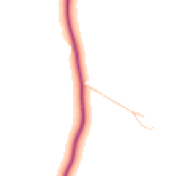 Daytime road noise heatmap for CV47 2DD