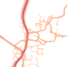 Daytime road noise heatmap for CV47 2DR