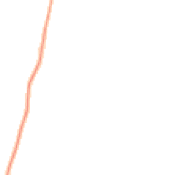Night-time road noise heatmap for CV47 2EL