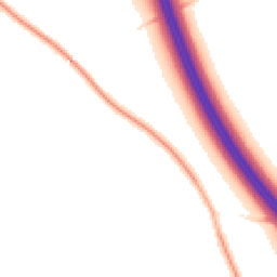 Night-time road noise heatmap for CV47 2PF