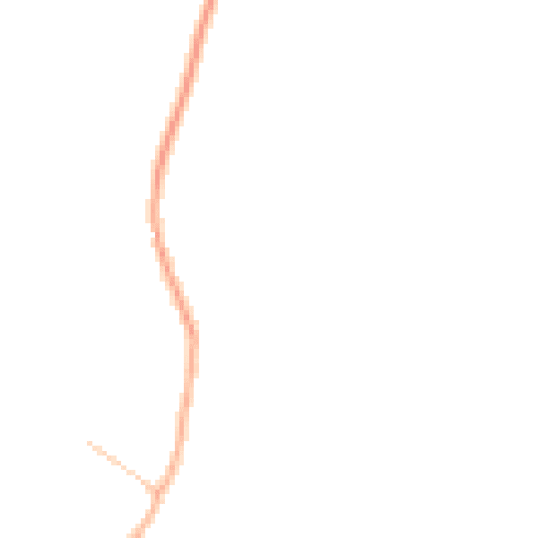Night-time road noise heatmap for CV47 2PX
