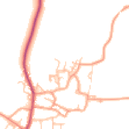 Daytime road noise heatmap for CV47 2QT