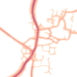 Daytime road noise heatmap for CV47 2RD