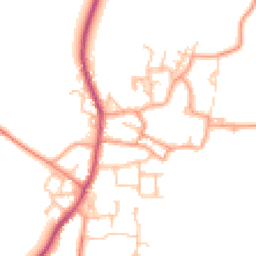Daytime road noise heatmap for CV47 2RF