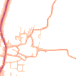 Daytime road noise heatmap for CV47 2RR