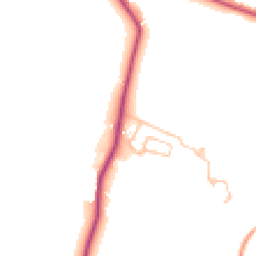Daytime road noise heatmap for CV47 2RU