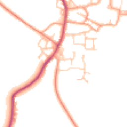 Daytime road noise heatmap for CV47 2SP