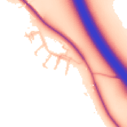 Daytime road noise heatmap for CV47 2UD