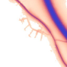 Daytime road noise heatmap for CV47 2UE