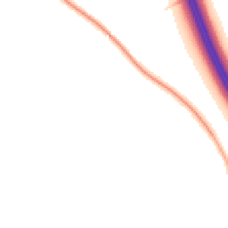 Night-time road noise heatmap for CV47 2UH