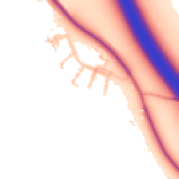 Daytime road noise heatmap for CV47 2UN