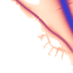 Daytime road noise heatmap for CV47 2UR