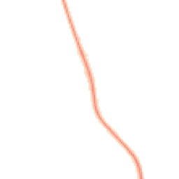 Night-time road noise heatmap for CV47 2XF