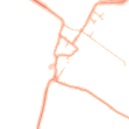 Daytime road noise heatmap for CV47 2YD