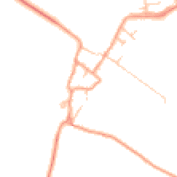 Daytime road noise heatmap for CV47 2YE