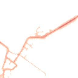 Daytime road noise heatmap for CV47 2YW