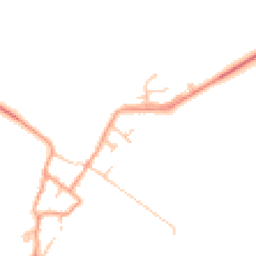 Daytime road noise heatmap for CV47 2ZJ