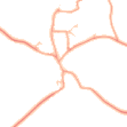 Daytime road noise heatmap for CV47 7RH
