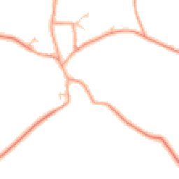 Daytime road noise heatmap for CV47 7RP