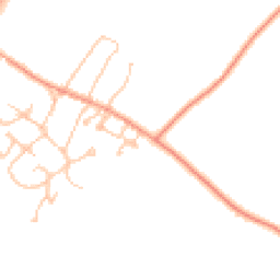 Daytime road noise heatmap for CV47 8AB