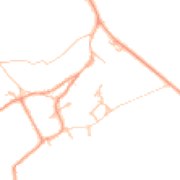Daytime road noise heatmap for CV47 8AF