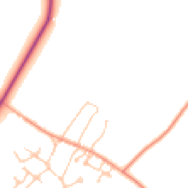 Daytime road noise heatmap for CV47 8HP