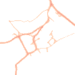 Daytime road noise heatmap for CV47 8JA