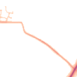 Daytime road noise heatmap for CV47 8LD