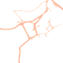 Daytime road noise heatmap for CV47 8LW