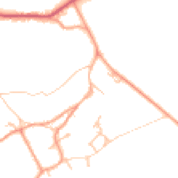 Daytime road noise heatmap for CV47 8NA