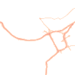 Daytime road noise heatmap for CV47 8NS