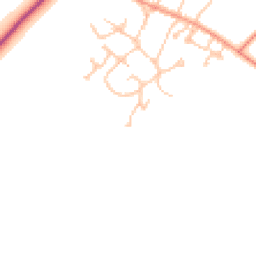 Daytime road noise heatmap for CV47 8PF