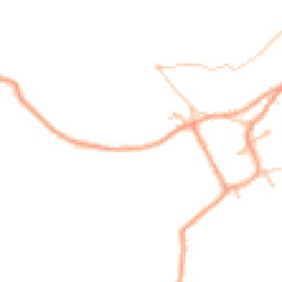 Daytime road noise heatmap for CV47 8PG